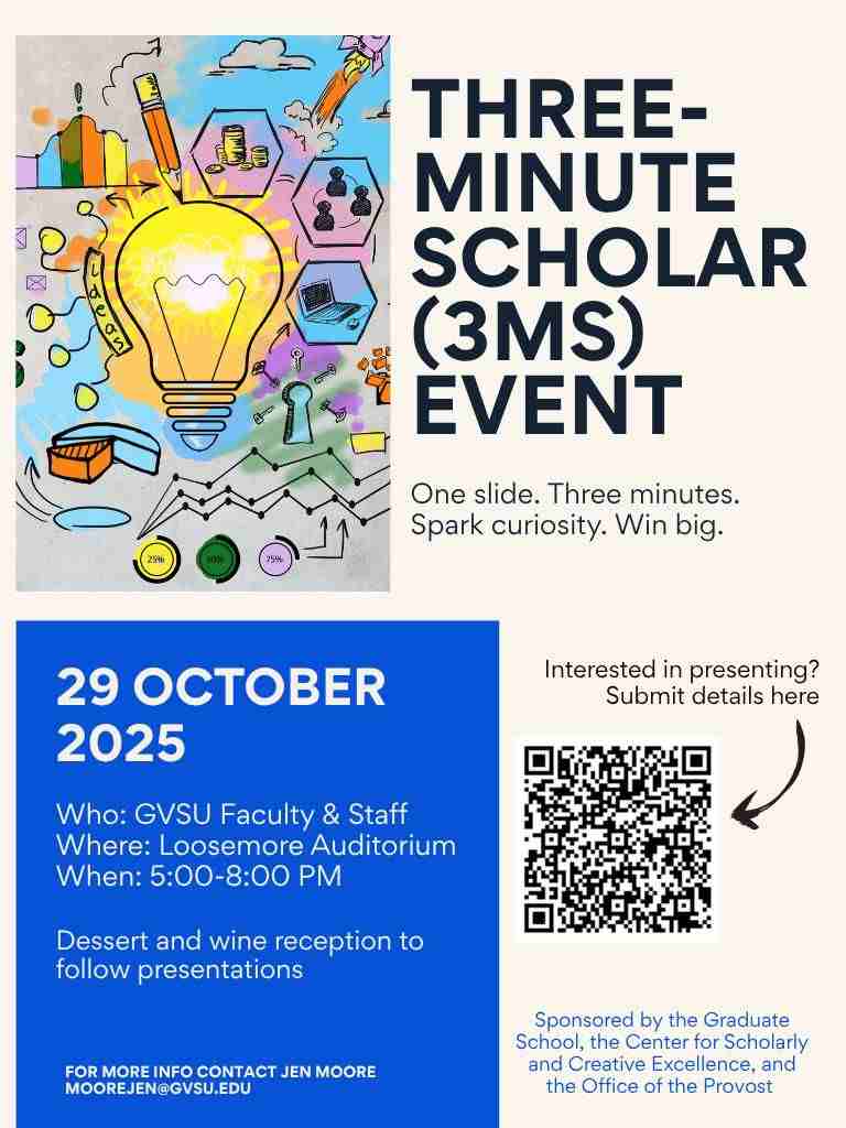 3-Minute Scholar Presentations